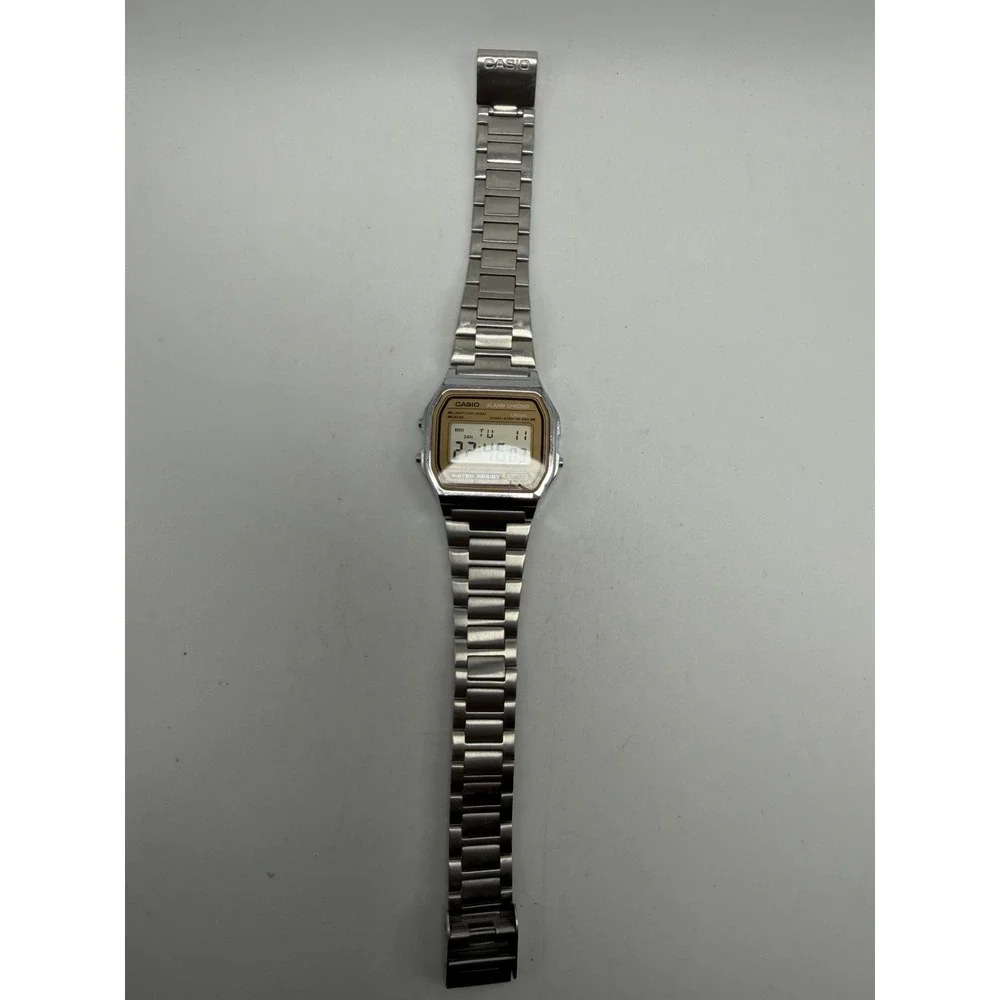 Casio A158WE New Battery Mens Watch 33MM 7.75